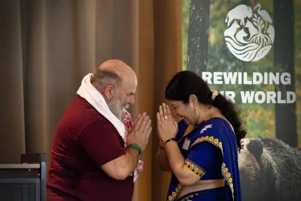 Purnima Devi Barman - Derek Gow - Rewilding our World Conference